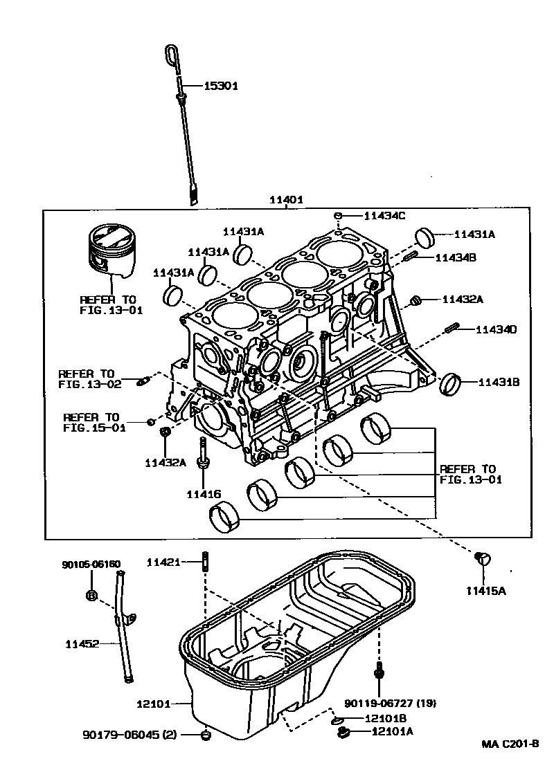 1105 — CYLINDER BLOCK