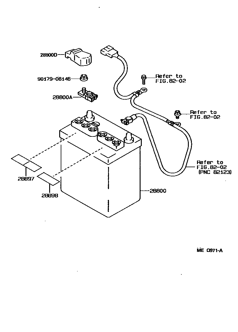 8201 — BATTERY & BATTERY CABLE