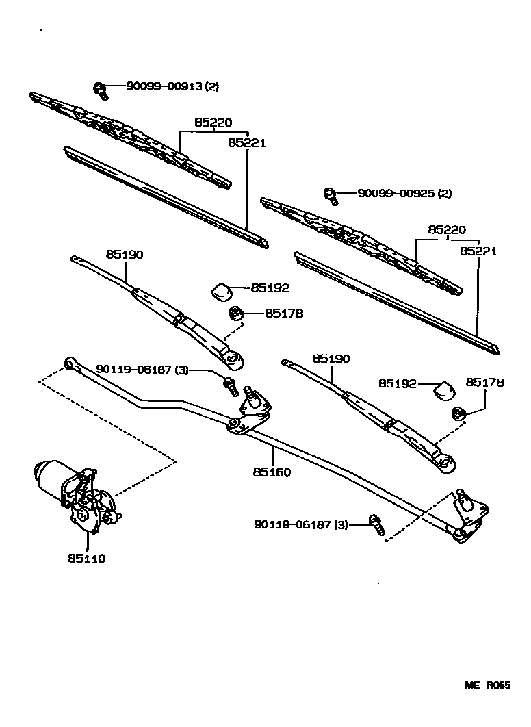8501 — WINDSHIELD WIPER