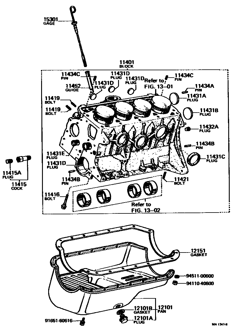 1105 — CYLINDER BLOCK