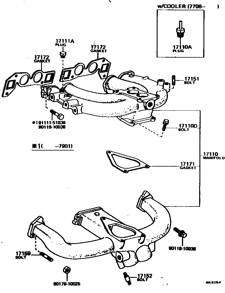 1701 — MANIFOLD