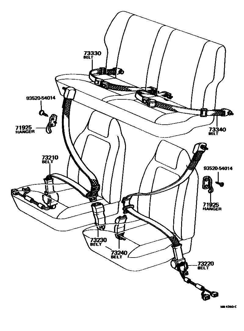 7104 — SEAT BELT & CHILD RESTRAINT SEAT