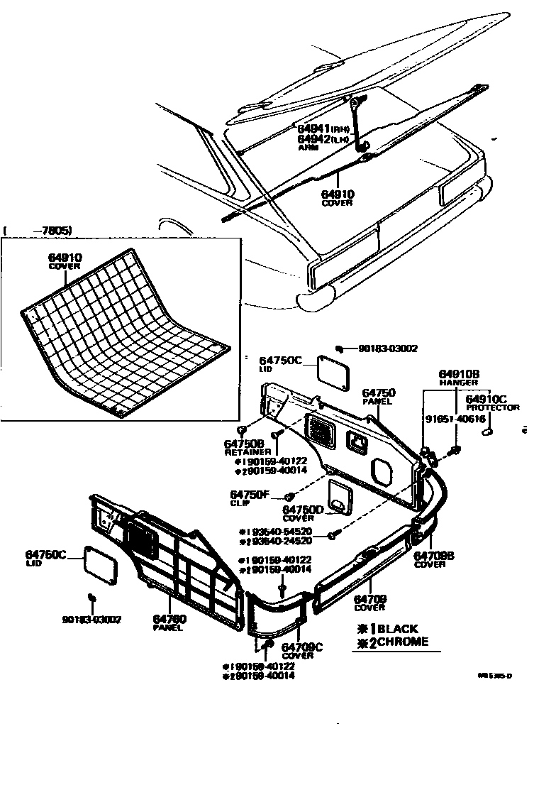 6404 — DECK BOARD & DECK TRIM COVER