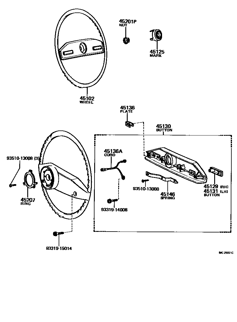 4504 — STEERING WHEEL