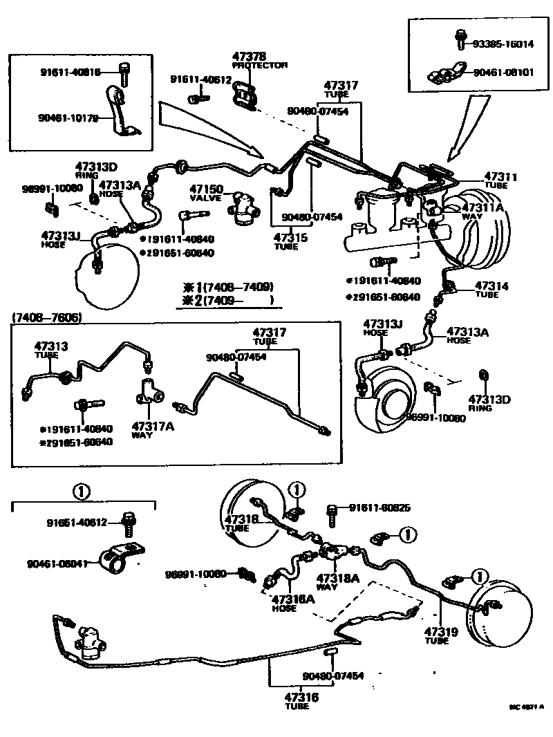 4708 — BRAKE TUBE & CLAMP