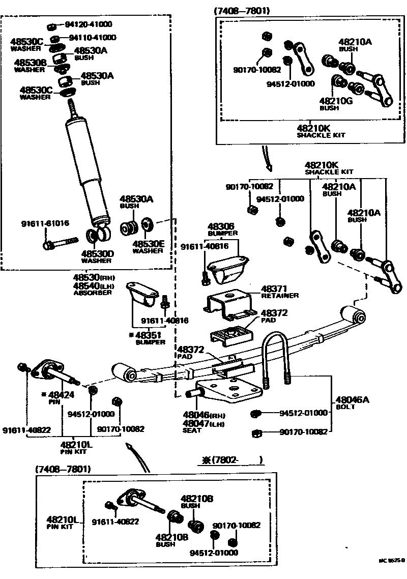 4804 — REAR SPRING & SHOCK ABSORBER