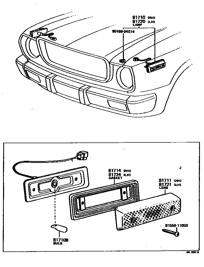 8105 — FRONT MARKER LAMP