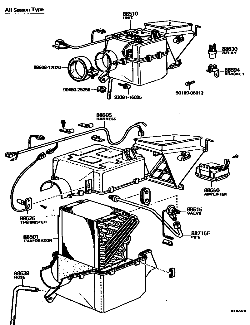 8714 — HEATING & AIR CONDITIONING - COOLER UNIT