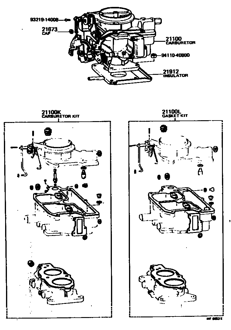 2102 — CARBURETOR ASSEMBLY