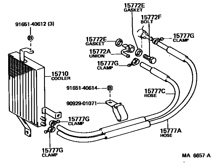 1503 — ENGINE OIL COOLER