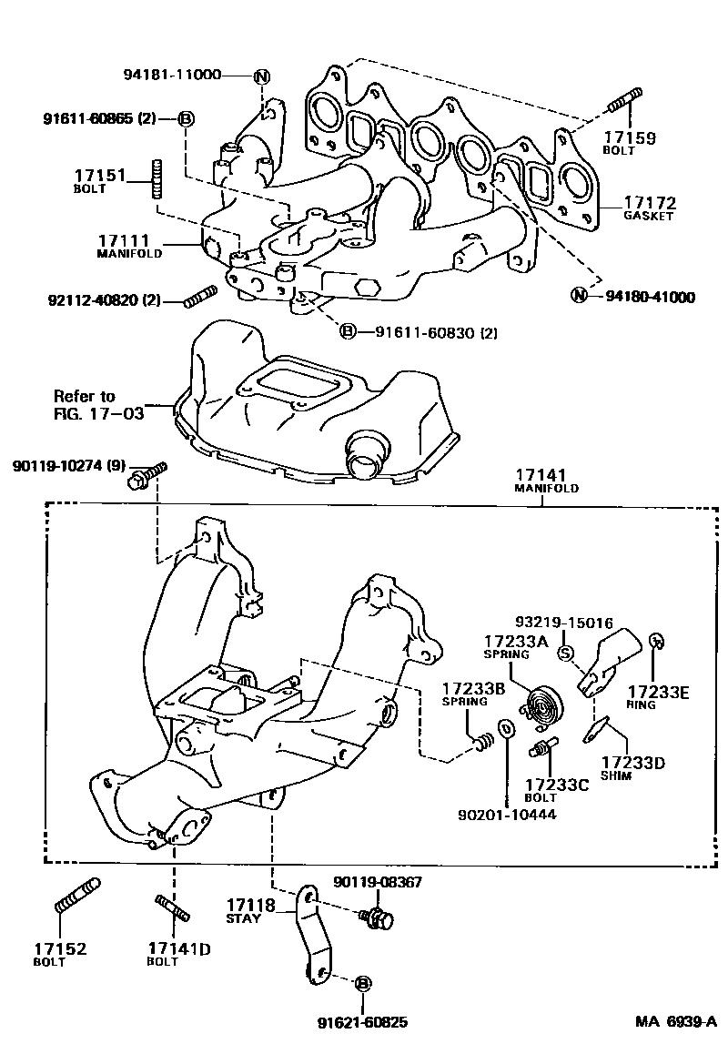 1701 — MANIFOLD