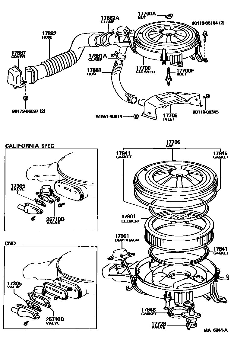 1703 — AIR CLEANER