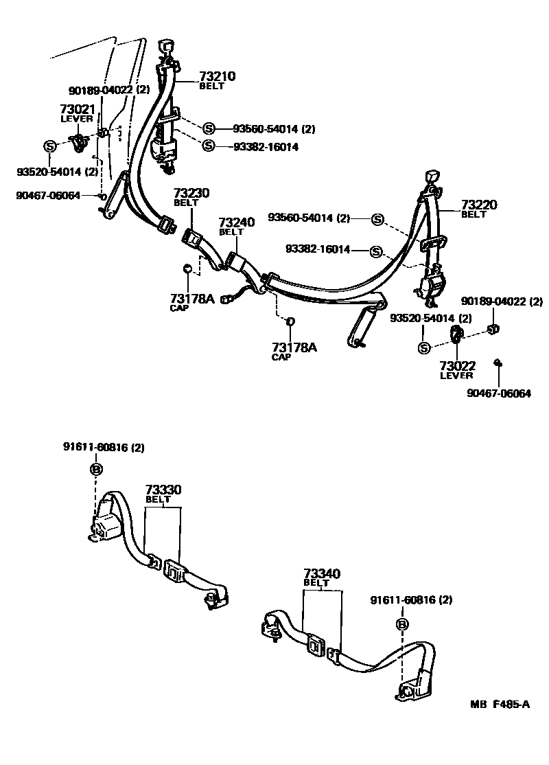 7104 — SEAT BELT & CHILD RESTRAINT SEAT