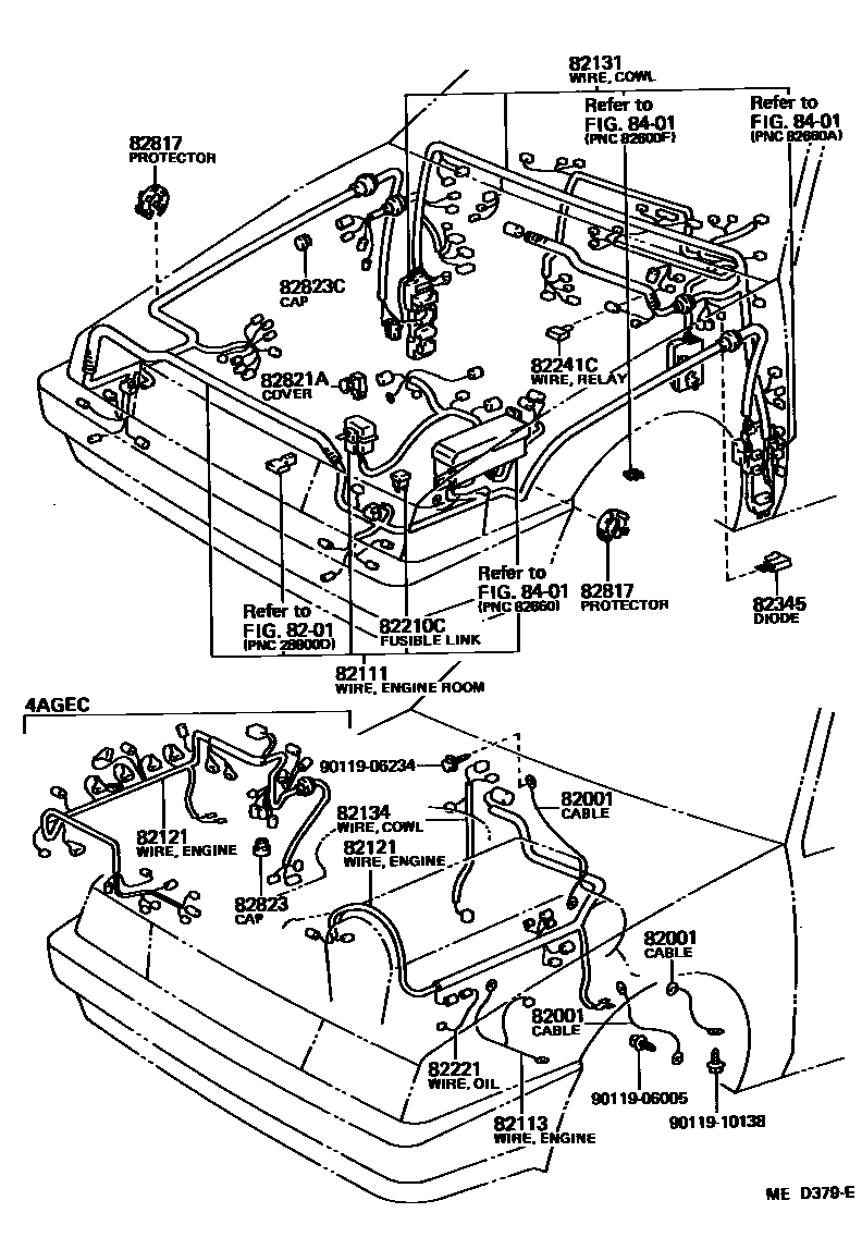8202 — WIRING & CLAMP