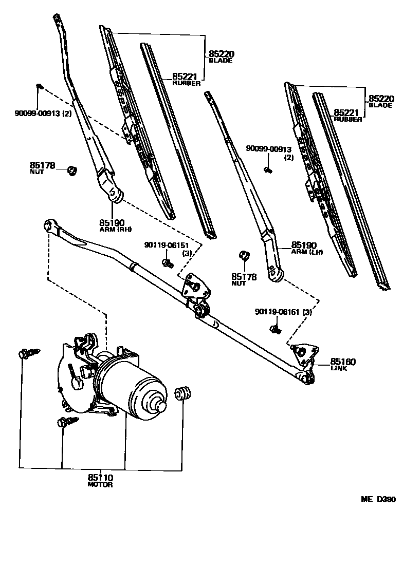 8501 — WINDSHIELD WIPER