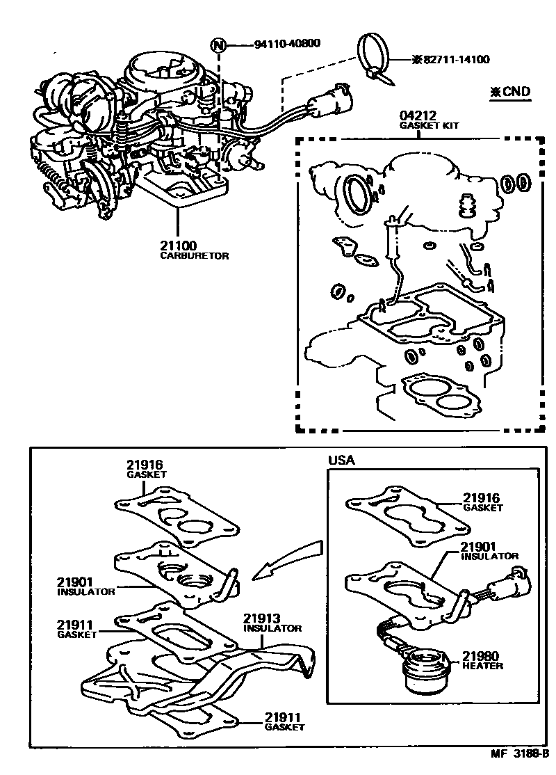 2102 — CARBURETOR ASSEMBLY