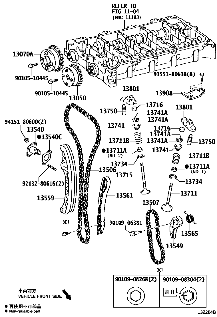 1302 — CAMSHAFT & VALVE