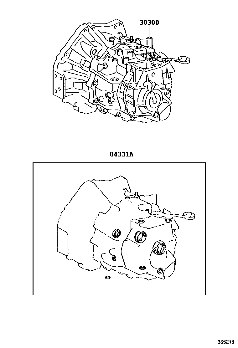 3301 — TRANSAXLE OR TRANSMISSION ASSY & GASKET KIT (MTM)