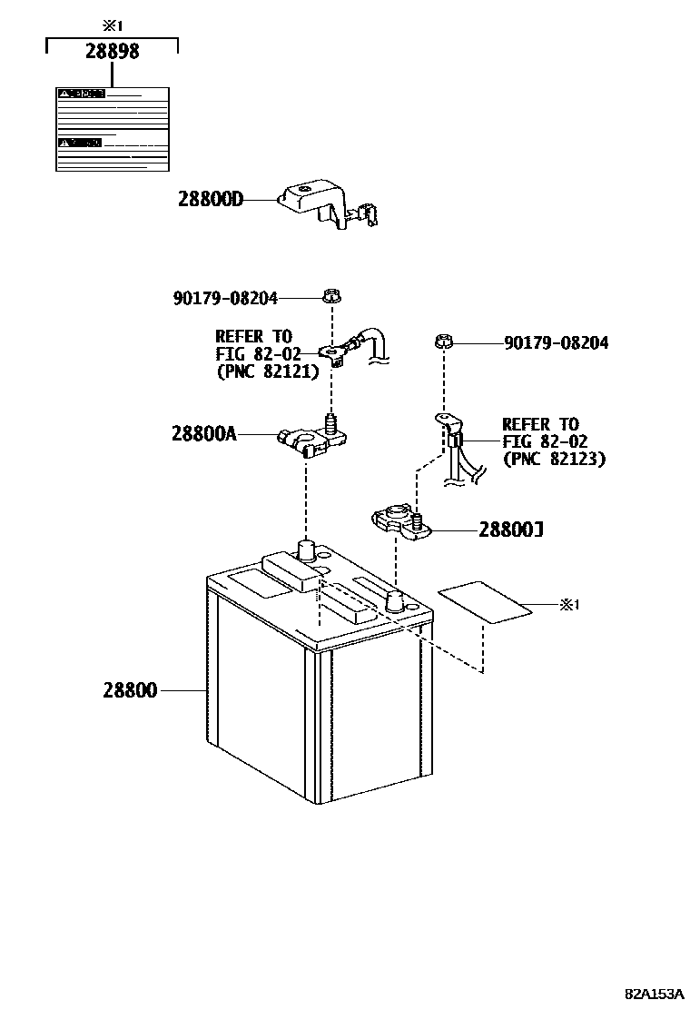 8201 — BATTERY & BATTERY CABLE