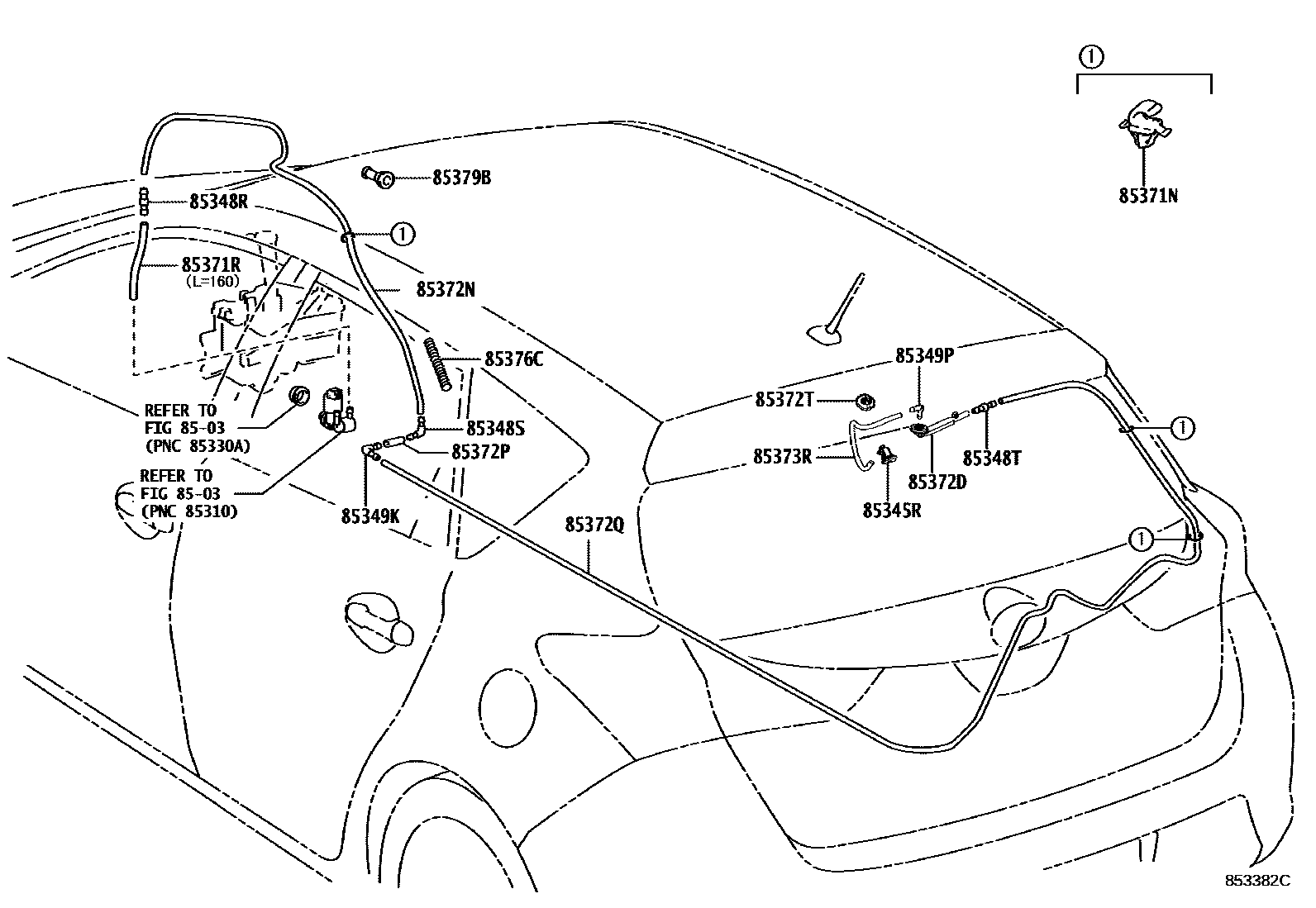 8504 — REAR WASHER
