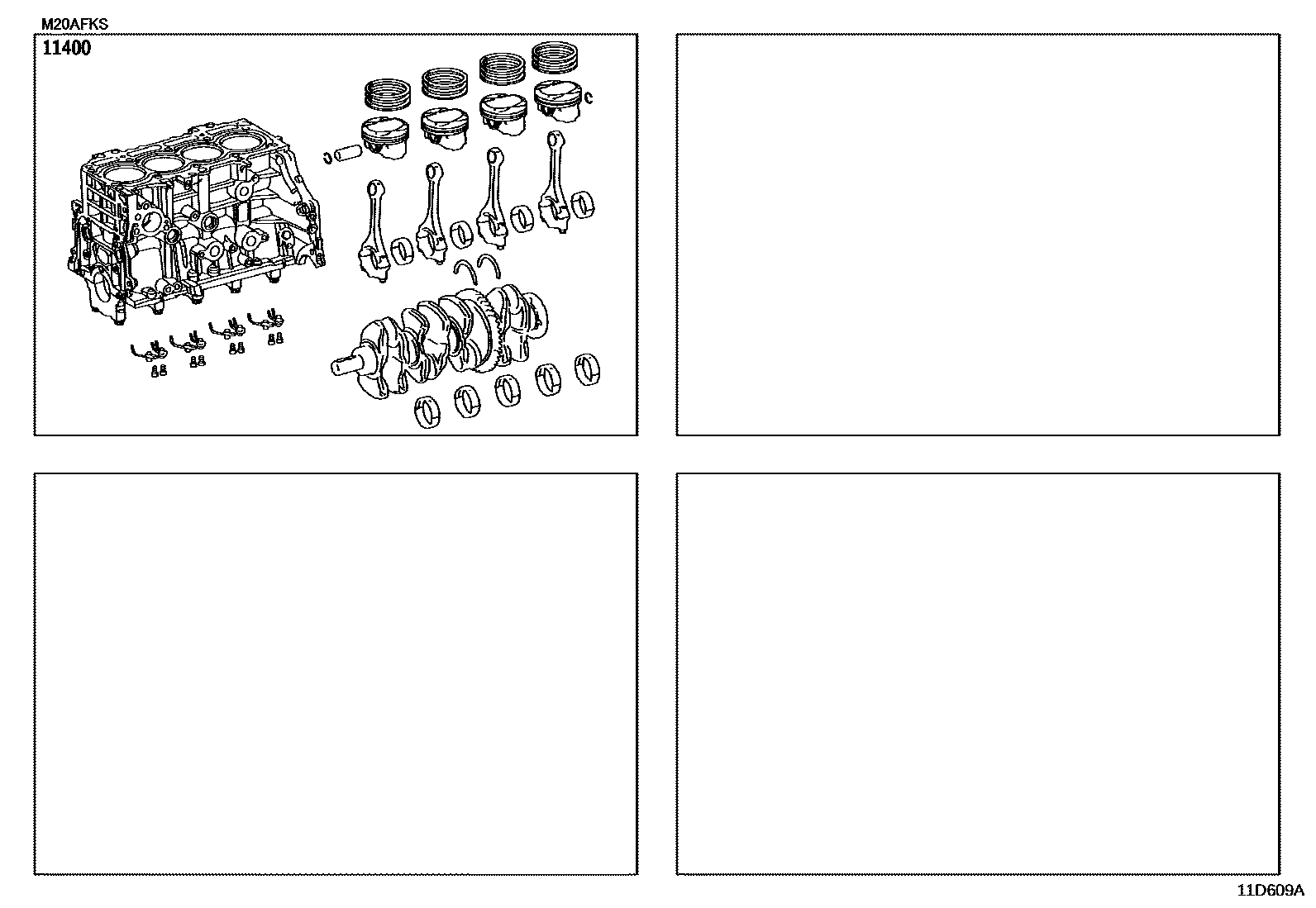 1102 — SHORT BLOCK ASSEMBLY