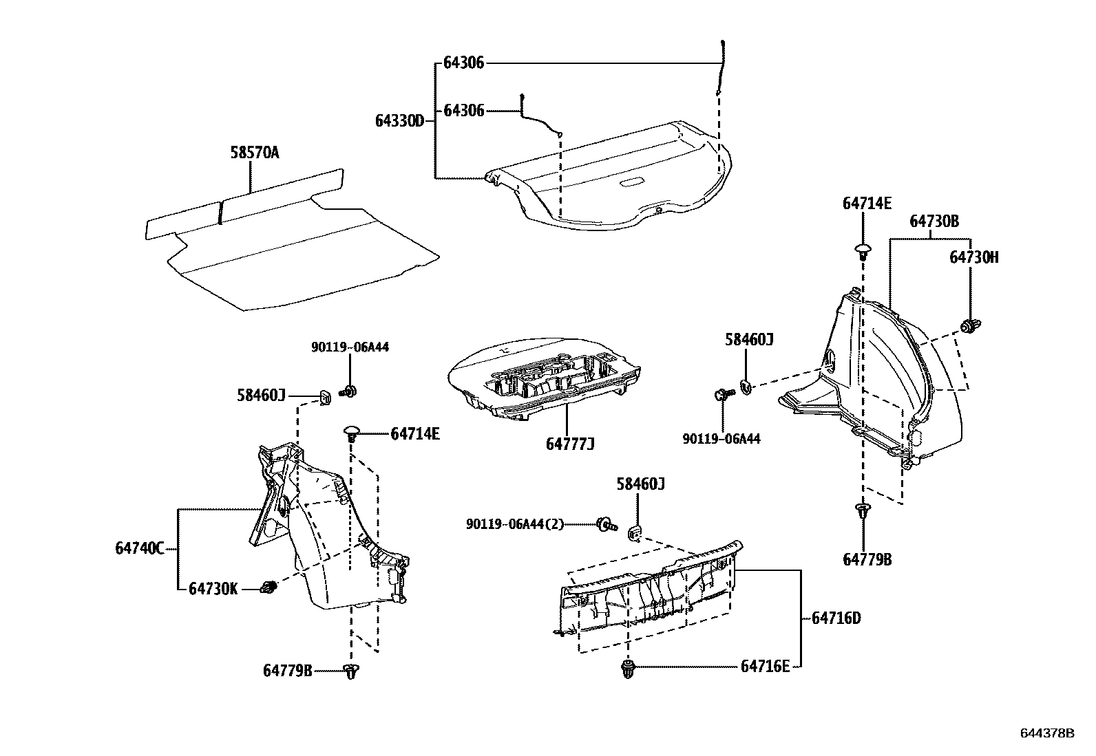 6404 — DECK BOARD & DECK TRIM COVER