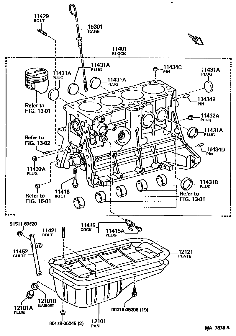 1105 — CYLINDER BLOCK