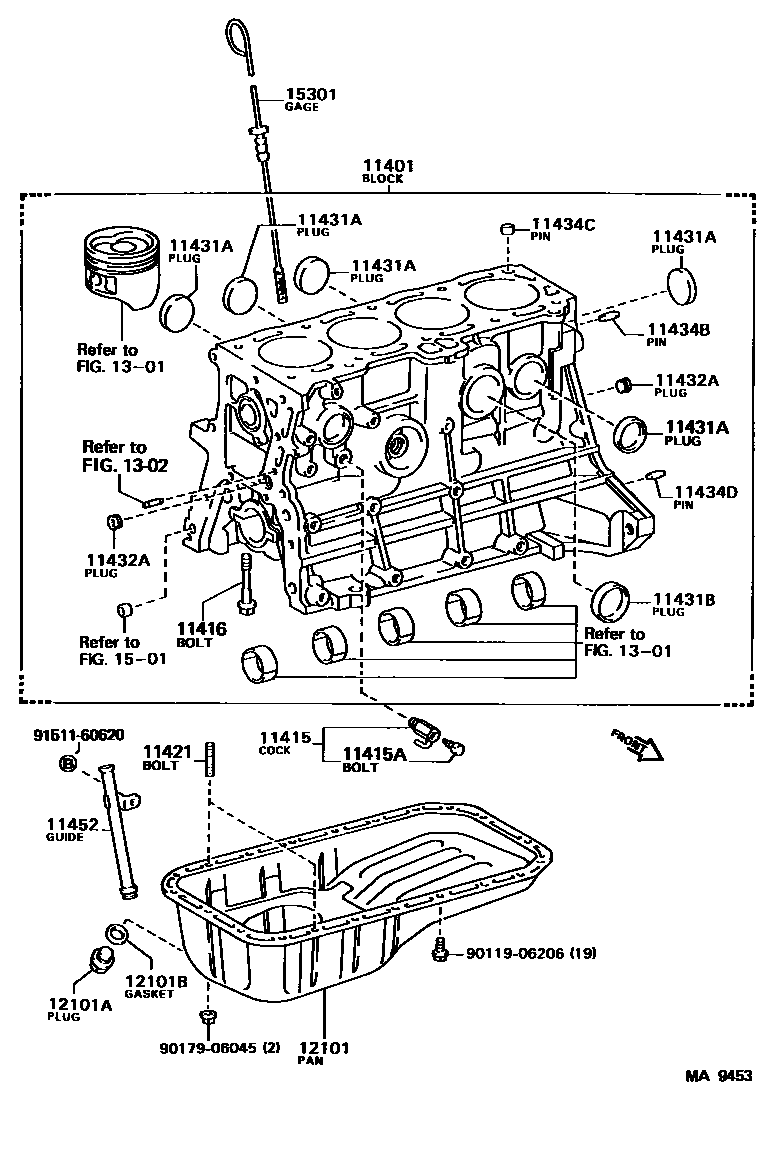 1105 — CYLINDER BLOCK