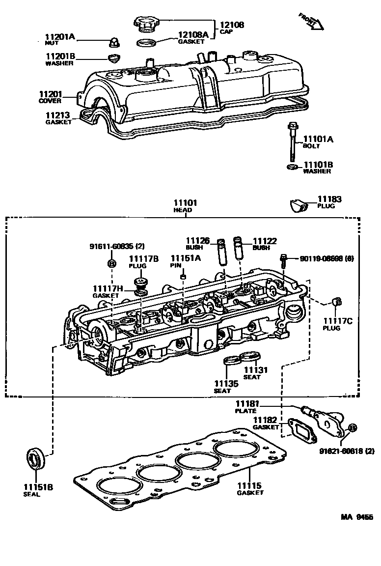 1104 — CYLINDER HEAD