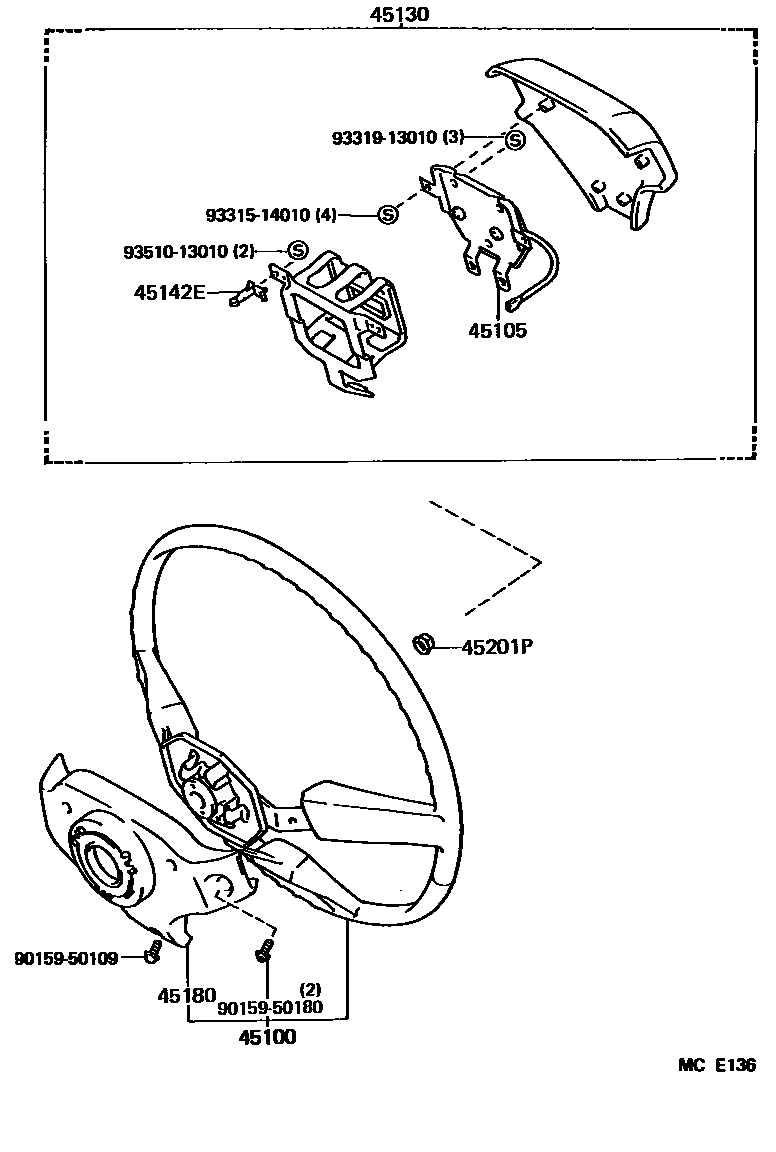 4504 — STEERING WHEEL