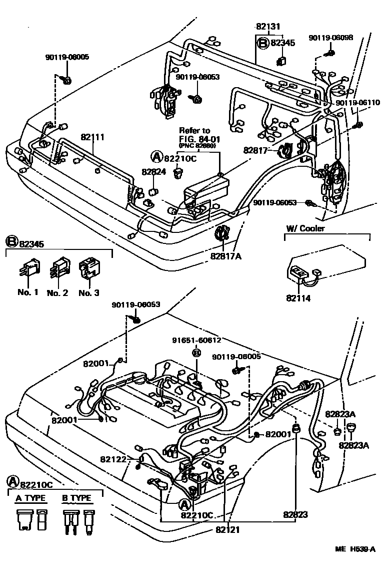 8202 — WIRING & CLAMP