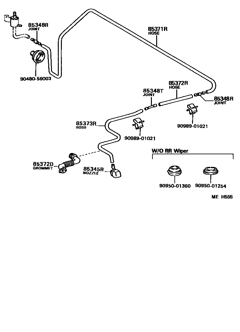 8504 — REAR WASHER