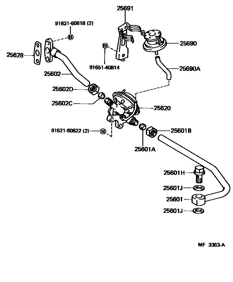 2501 — EXHAUST GAS RECIRCULATION SYSTEM