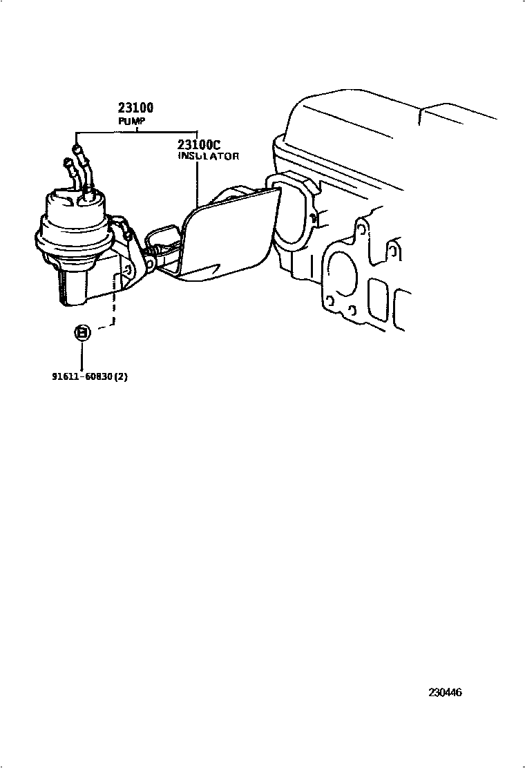 2301 — FUEL PUMP & PIPE