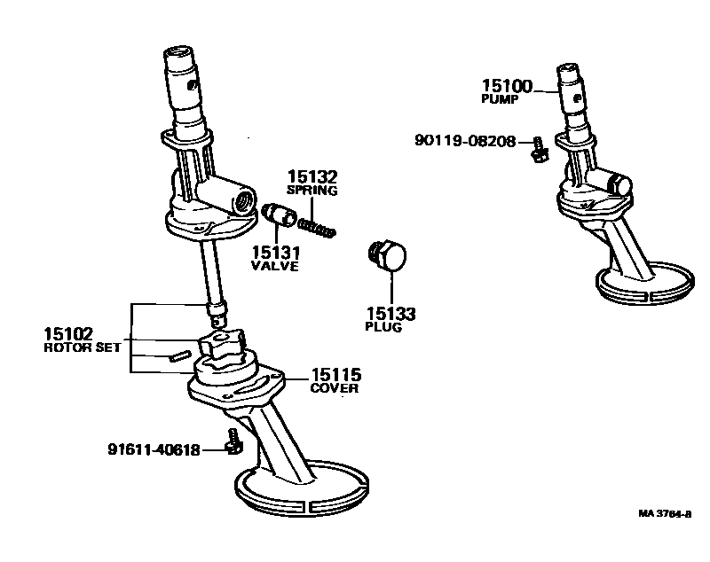 1501 — ENGINE OIL PUMP