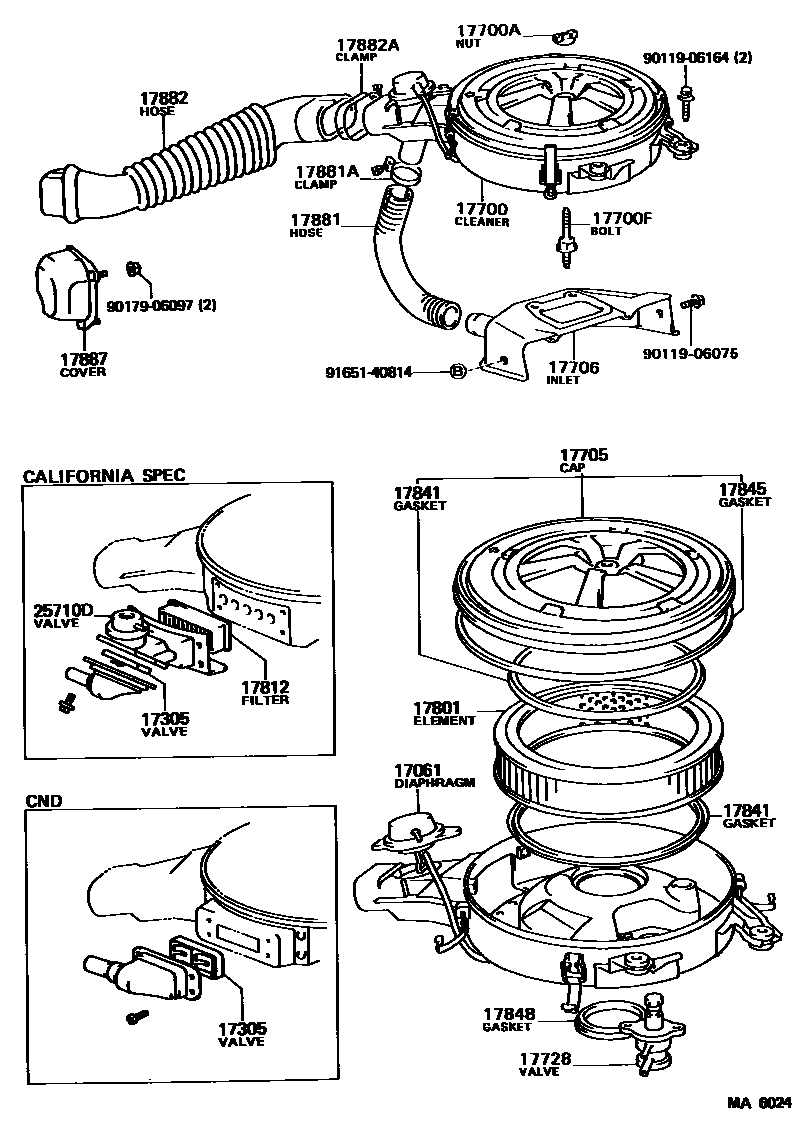 1703 — AIR CLEANER