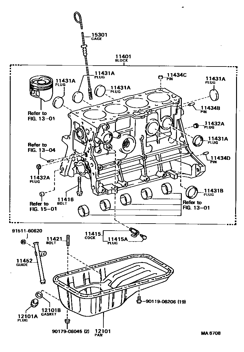 1105 — CYLINDER BLOCK