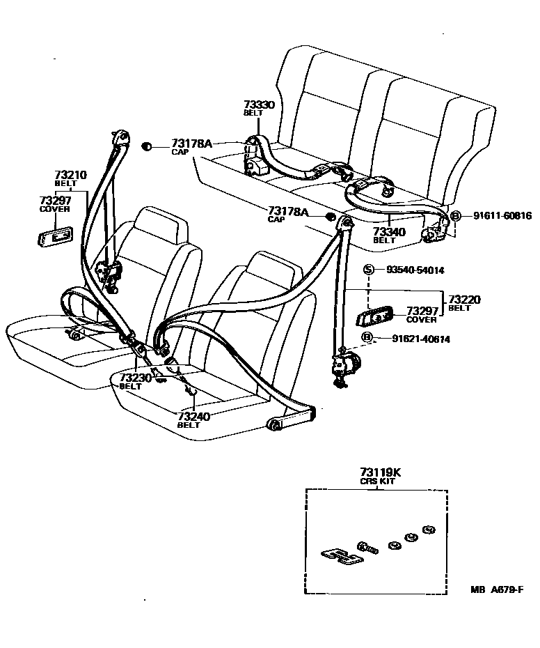 7104 — SEAT BELT & CHILD RESTRAINT SEAT