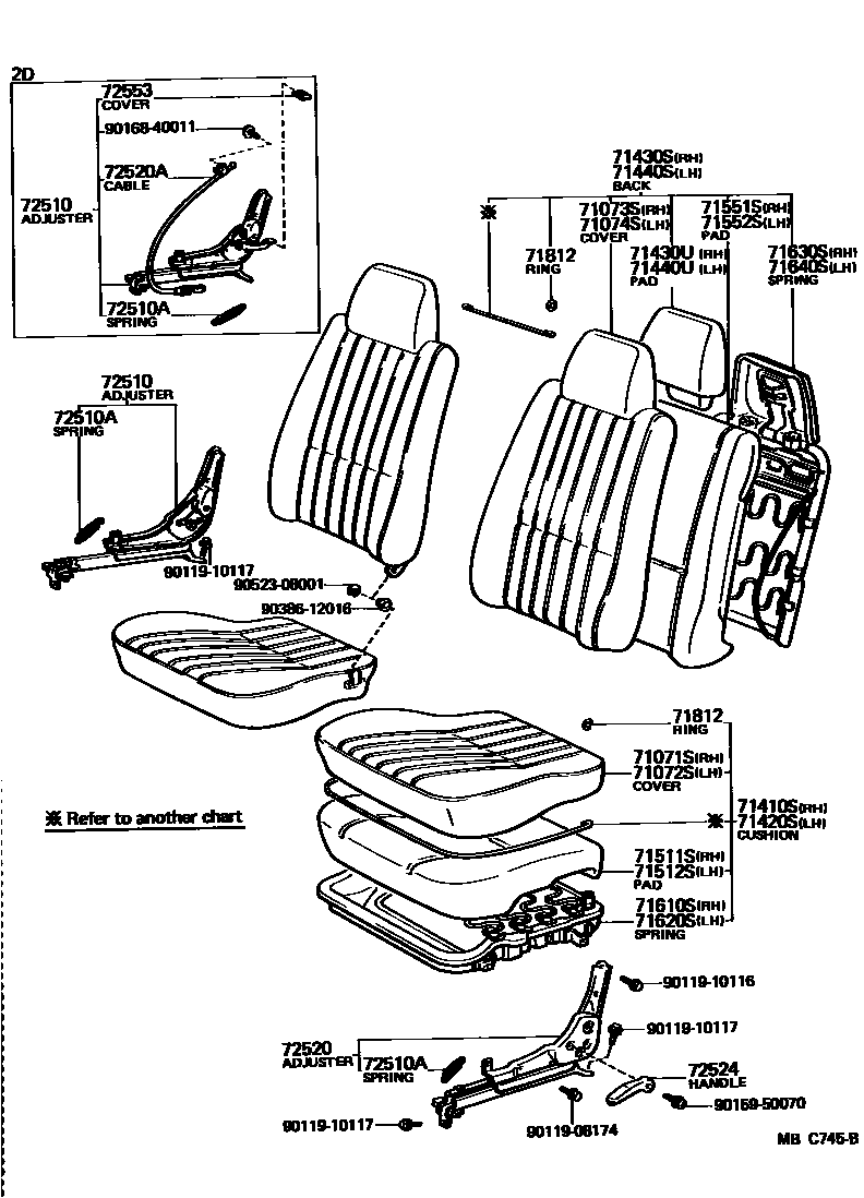 7101 — FRONT SEAT & SEAT TRACK