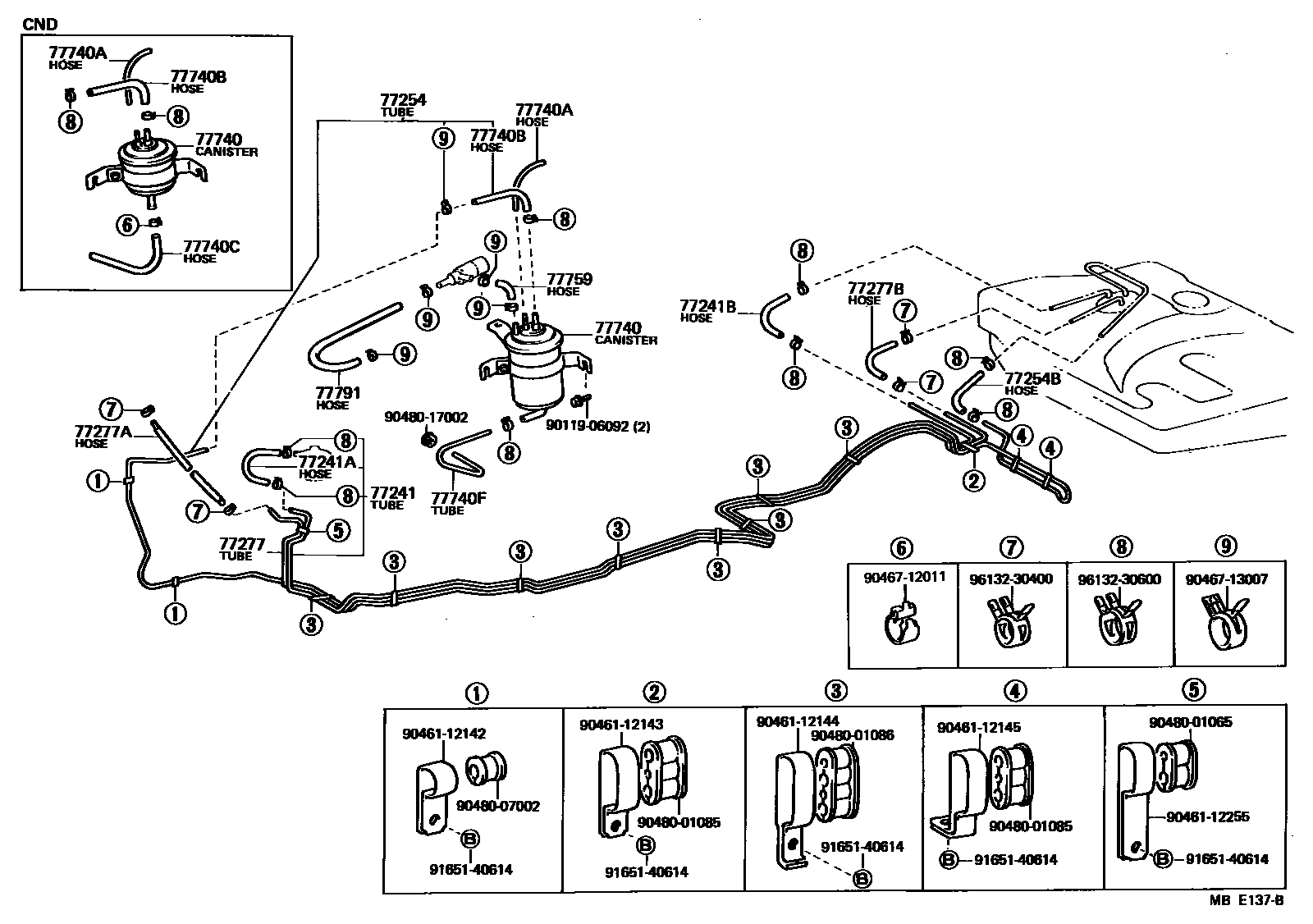 7701 — FUEL TANK & TUBE