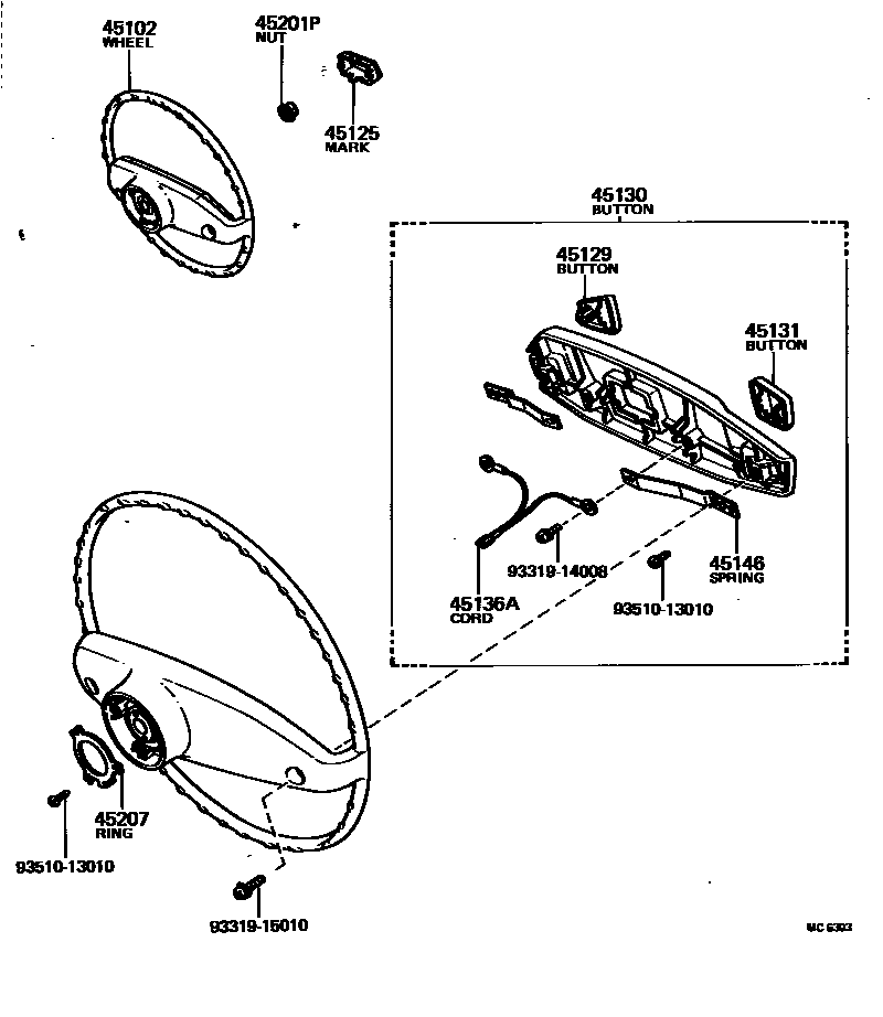 4504 — STEERING WHEEL