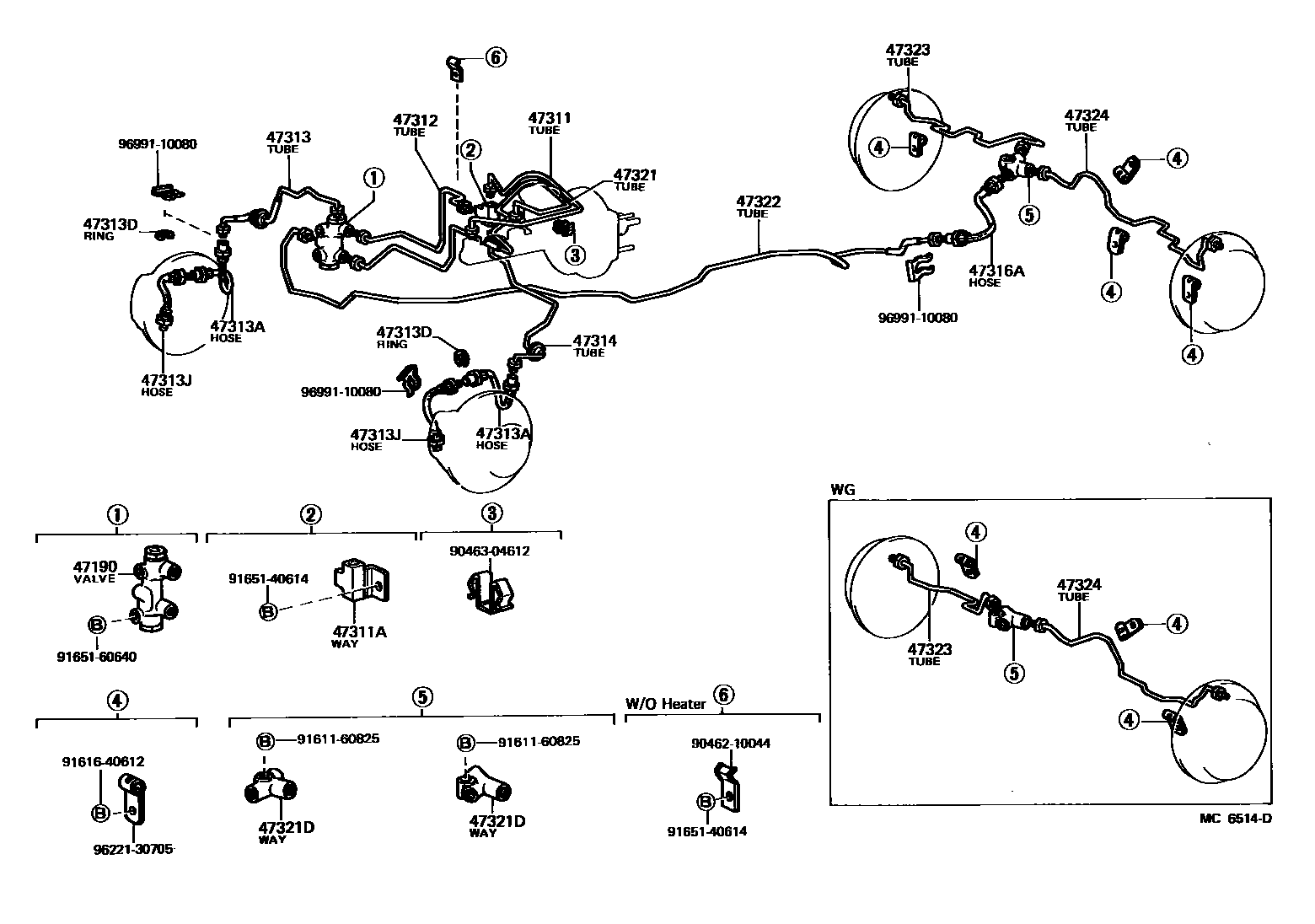 4708 — BRAKE TUBE & CLAMP