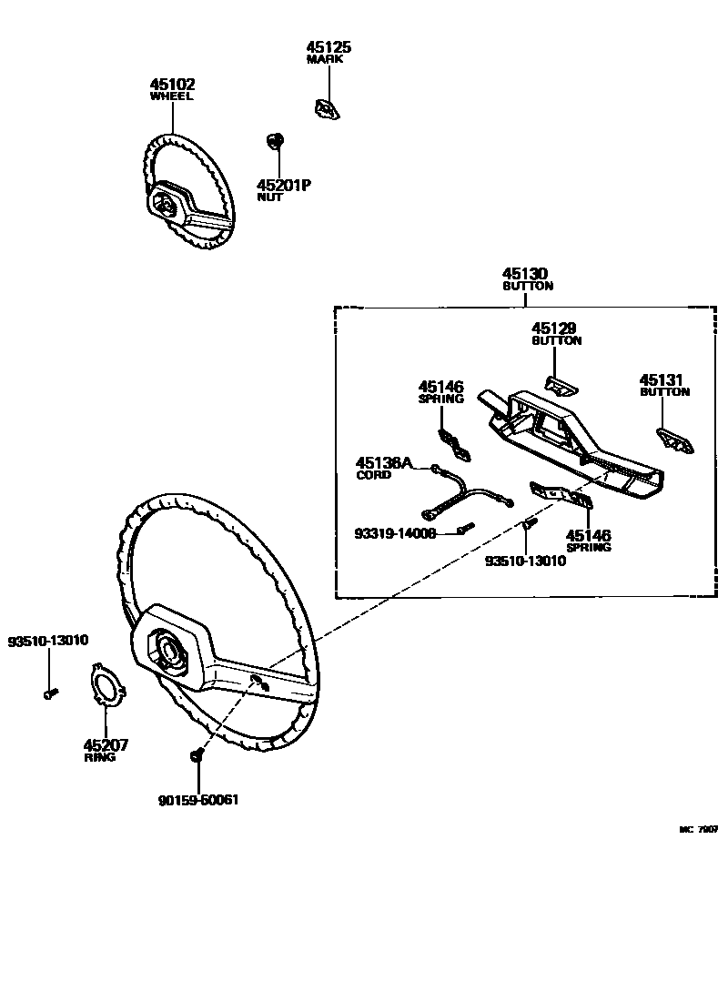 4504 — STEERING WHEEL