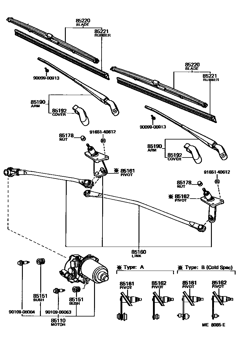 8501 — WINDSHIELD WIPER