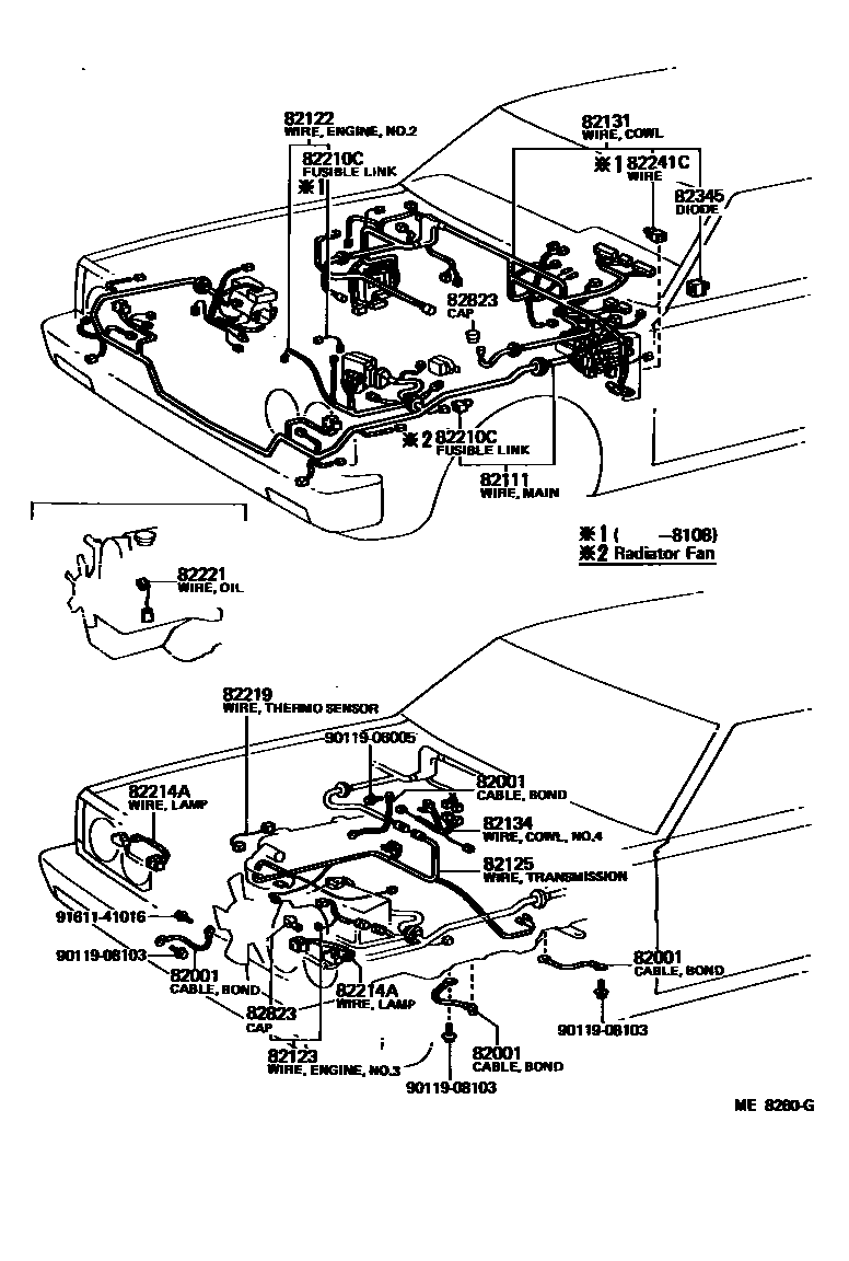 8202 — WIRING & CLAMP