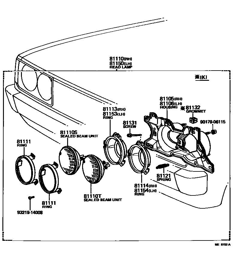 8101 — HEADLAMP