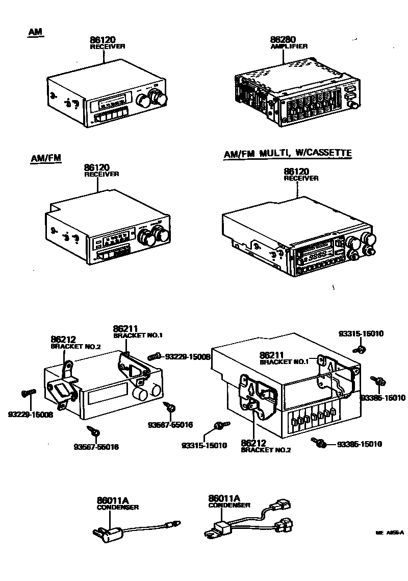 8601 — RADIO RECEIVER & AMPLIFIER & CONDENSER