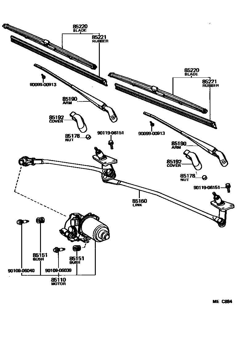 8501 — WINDSHIELD WIPER