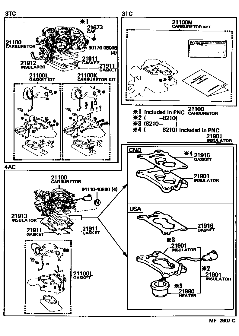2102 — CARBURETOR ASSEMBLY