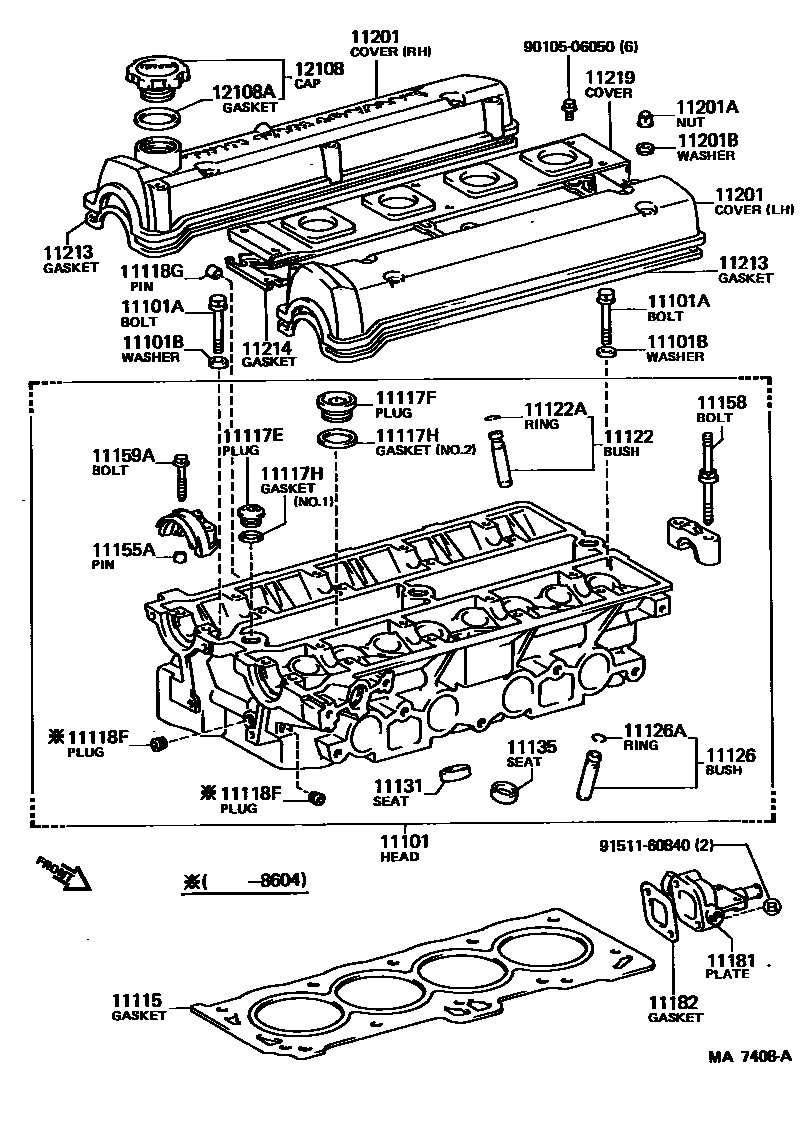 1104 — CYLINDER HEAD